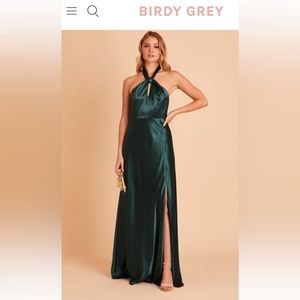Birdy grey Monica dress in emerald green
